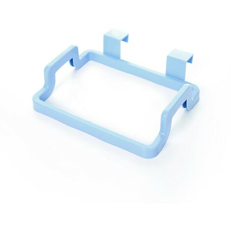 4 pièces-sac en plastique gants suspendus armoire serviette poubelle cuisine poubelle armoire(bleu) (1/5)
