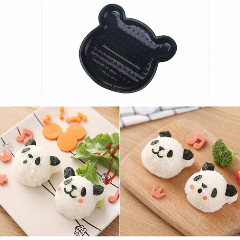 Moules à Sushi En Forme De Chien Adorables - Kit Pour Onigiris Et Boules De Riz - Accessoires Cuisine Japonaise Pour Adultes Et Enfants