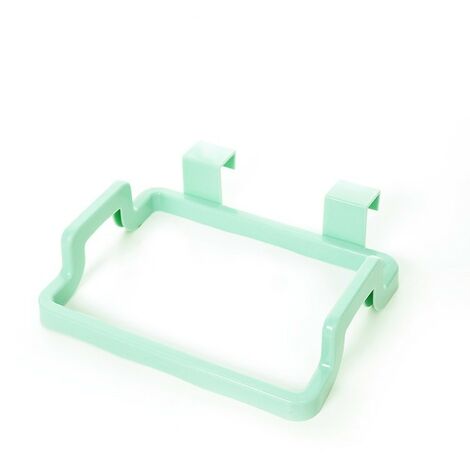 4 pièces-sac en plastique gants suspendus armoire serviette poubelle cuisine poubelle armoire(vert) (1/5)