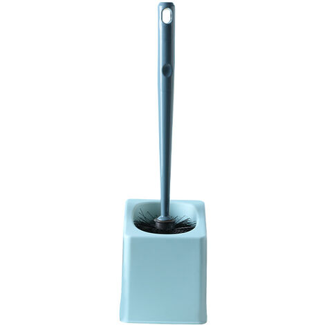 Brosse WC vidable avec siège(bleu) (1/5)
