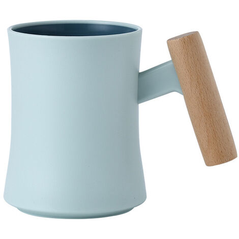 Gobelet de salle de bain nordique, tasse de lavage de maison, couple brossage des dents, tasse en plastique créative(bleu) (1/5)