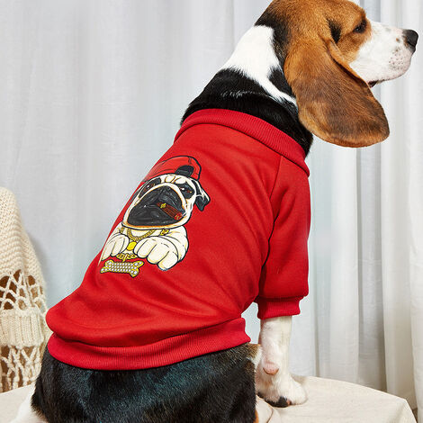 Mode pull pour animaux de compagnie automne hiver vêtements pour chiens pull pour animaux de compagnie（S）