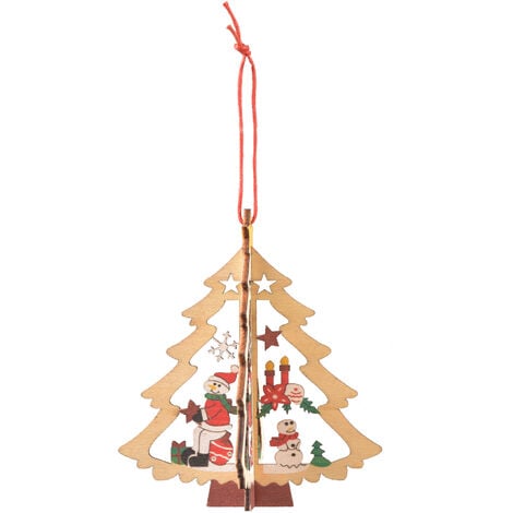 Housse de support de sapin de Noël en bois rustique blanc délavé pour blocs  de rechange pour base de sapin de Noël, décoration de fête, 61 x 61 x 30,5