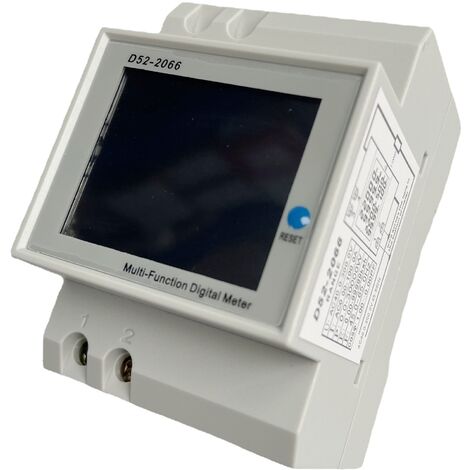 Compteur Électrique Intelligent Monophasé Din Rail Wifi Compteur D