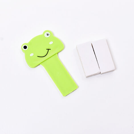Mode Siège de Toilette élévateur Siège de Toilette Support Ascenseur Outils Salle de Bain Accessoires Poignée Hygiénique Propre(grenouille verte) (1/5)