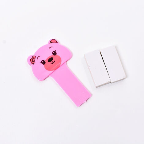 Mode Siège de Toilette élévateur Siège de Toilette Support Ascenseur Outils Salle de Bain Accessoires Poignée Hygiénique Propre(cochon rose) (1/5)