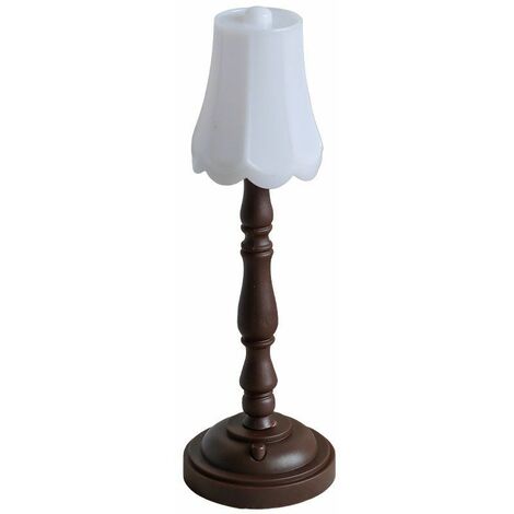 Veilleuse rétro, petite lampe de table de protection des yeux de chevet de chambre à coucher de dortoir, mini ornements créatifs de lampe de style européen (1/5)