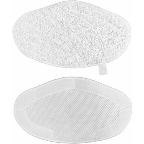 Housses Microfibre Pour Balai Vapeur Silvercrest Lidl - Lot De 4 Lavables, Forme Triangulaire, Compatible Vapeur Chaude - 4