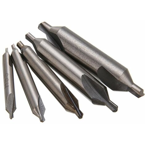 Foret à Centrer Foret à Deux Extrémités 1.5/2.0/2.5/3.0/4.0mm Guazhuni 5pcs (1/5)