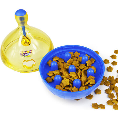 Pet not down jouets pour animaux chats et chiens jouets éducatifs entonnoirs pour aliments pour animaux jouets pour chiens entonnoirs pour aliments pour animaux balle