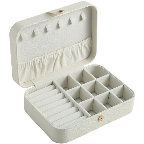 Kritz Boîte à Bijoux Pour Femmes Rangement Colliers, Bagues, Boucles D