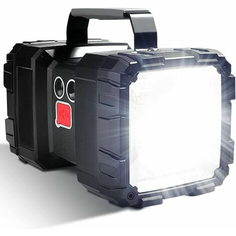 Lampe Torche LED | Lampe Torche LED Rechargeable - 3 Modes Étanche