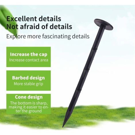 10 Mini Pions Clous à Encastrer 9 X 4.5 Mm Lot Par Couleur