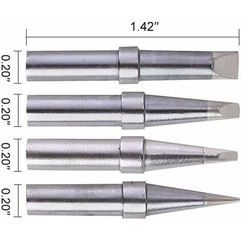 12 Pointes Fer à Souder Pour Weller WE1010NA WES51 WESD50 - Cuivre - Neuf