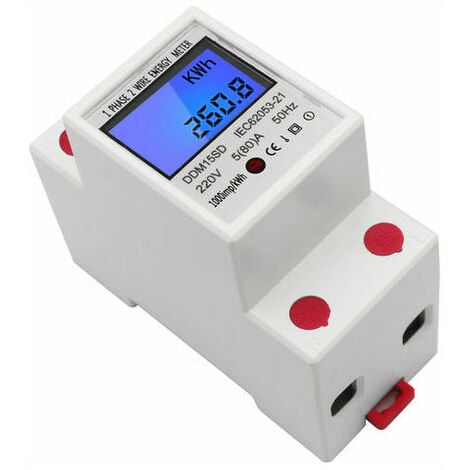 Wattmètre numérique Wi-Fi/Bluetooth, 220V AC, prise intelligente,  consommation d'électricité, kilowatt, puissance, compteur d'énergie -  AliExpress
