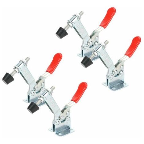 4Pcs Gh-201B Sauterelles A Degagement Rapide D'Outils A Main Capacite Du 90 Kg / 198Lbs (1/5)
