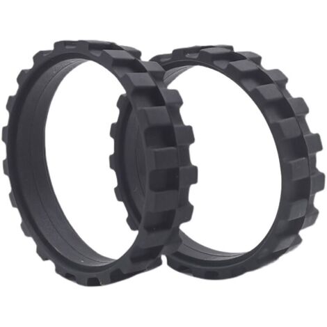 PNEUS Roues pour IROBOT ROOMBA séries 500, 600, 700, 800 et 900 (Pack 2 unités) Antidérapant, adhérence exceptionnelle et montage facile (1/5)
