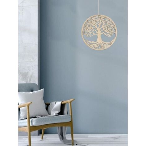 Décoration murale arbre de vie jardin rustique en métal 60 cm - France Décoration murale arbre de vie jardin rustique en métal 60 cm - France