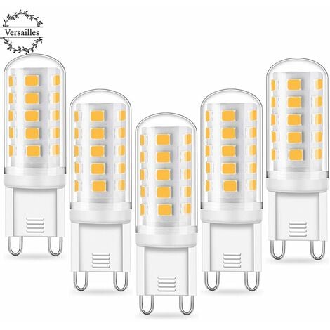Ampoules LED G9 3W Équivalent à 40W Halogène Lumière Blanc Froid