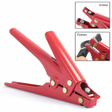 Pince de Serrage et de Découpe, de Serrage Outil Pince à Colliers pour Coupe Serre-câbles