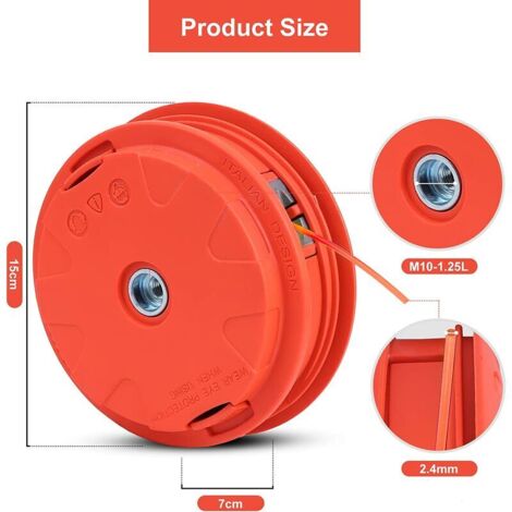 Clous Pour Cloueuse Grip Rite GRC10PD - 3 Pouces, Tête Ronde, Calibre 10 - Bobine De 2500 Pièces, Neuve