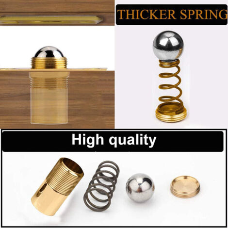 Bulk Hardware Bh04476 Loqueteau D'Armoire-À Double Rouleaux En Bronze