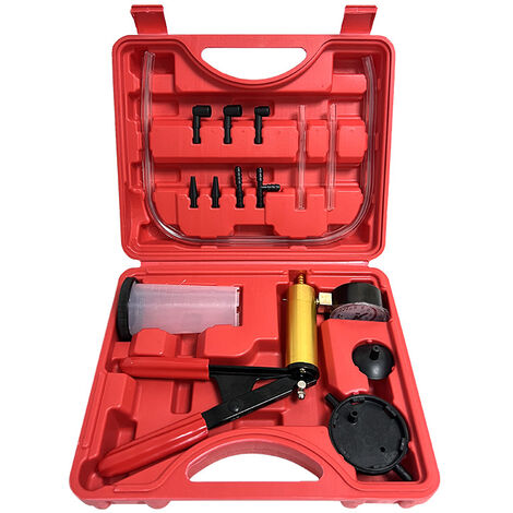 coffret pompe purge purgeur liquide de frein testeur de Vide circuits à dépression Outils de diagnostics Kit (1/5)