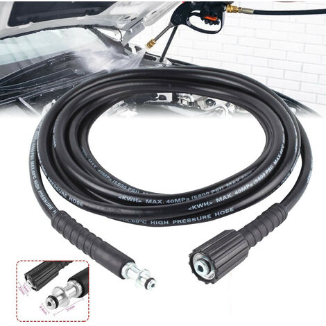 Convient pour Karcher K2 K3 K4 K5 6M / 8M / 10M tuyau de pulverisation de tuyau de nettoyage sous pression 8M