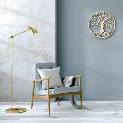 arbre de vie décoration murale en bois suspendu oeuvre décoration de la maison en bois arbre de vie pendentif décoration