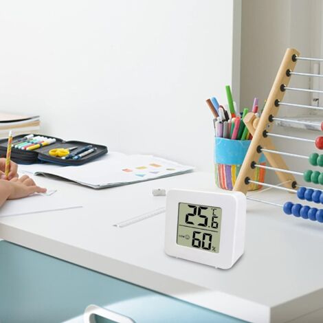 Thermomètre Hygromètre Digital - Mini Station Météo Intérieur/Extérieur - Fahrenheit Ou Celsius