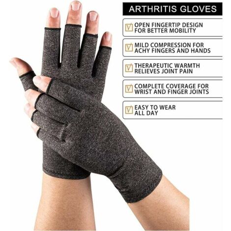 Gants De Compression Pour Mains - Soulagement Douleurs Articulaires/arthrite - Coton, Unisexe - NEUFS