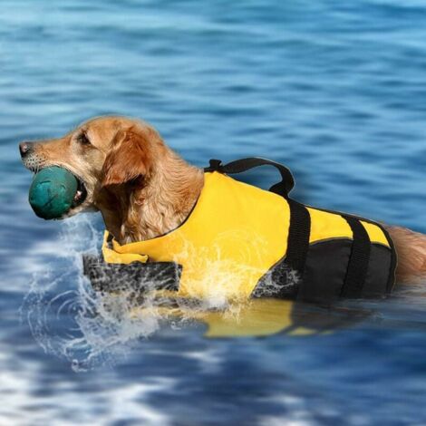 Gilet de sauvetage pour chien, manteau de sécurité, gilet de sauvetage Gilet de sauvetage pour chien, manteau de sécurité, gilet de sauvetage