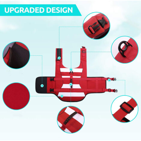 Ceinture De Flottaison Portable - Gilet De Sauvetage Compact Avec Sifflet Et Bandes Réfléchissantes - Pour Kayak, Paddle, Pêche