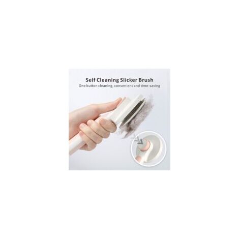 (rose)Brosse Chiens Chats, Brosse Autonettoyante Poils Morts Long Court pour Eliminer Efficacement Poils Morts et Poils Tomentose sous-Poil Tangles Dead