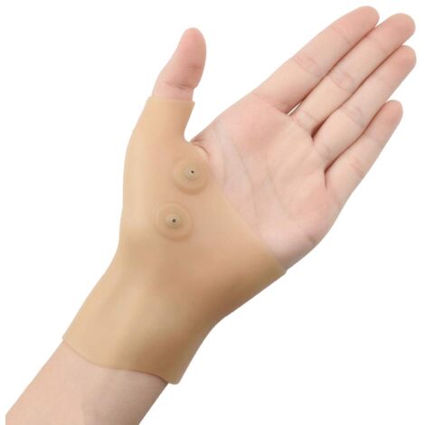 Support de poignet de pouce (paquet de 2), gant sans doigts en gel