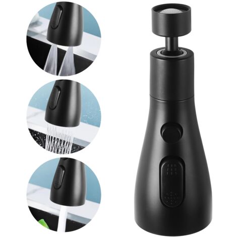 ROBINET D'ÉVIER DE Cuisine Fonctionnel Argent Remplacement Tête De Pulvérisat EUR 10,53