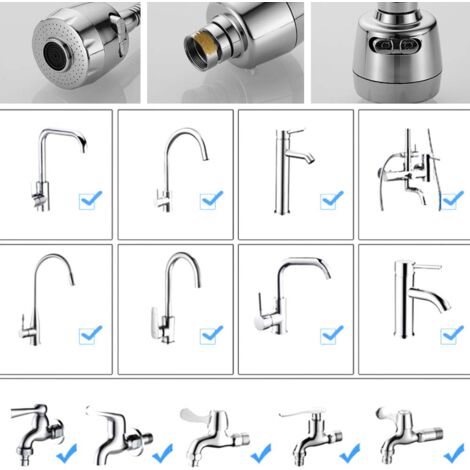 Buse De Robinet à Induction Infrarouge - Économiseur D'eau, Double Capteur, 6 Adaptateurs, Installation Facile - 8