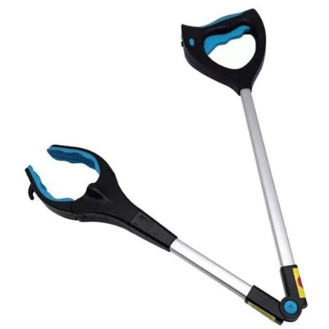 Outils de Ramassage, Pliable Pince rotative, Extension du Bras, Outil d’Assistance à la portée, Prise de litière, facilité d’Utilisation(32") (1/5)