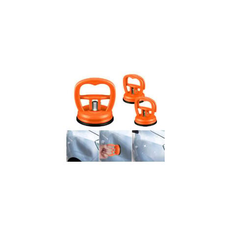 2PCS Outils de Kit Debosselage Carrosserie, Ventouse Carrosserie, Extracteur Bosses Voiture, Kit de Réparation pour Carrosserie Voiture, Verre, Écran (1/5)