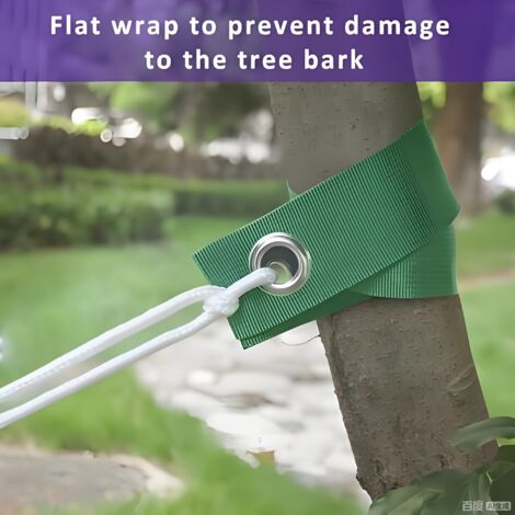 Milisten 10pièces Sangles Réglables Caoutchouc Pour Arbres Liens De Fixation Pour Branches Et Soutiens Jardin Fruitier Attaches Pratiques Pour Plantation Et Protection Des Arbres