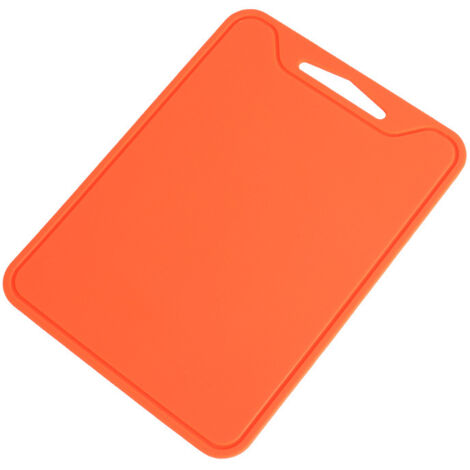 Tapis de découpe portable en silicone orange 30 x 22 x 0,44 cm (1/5)
