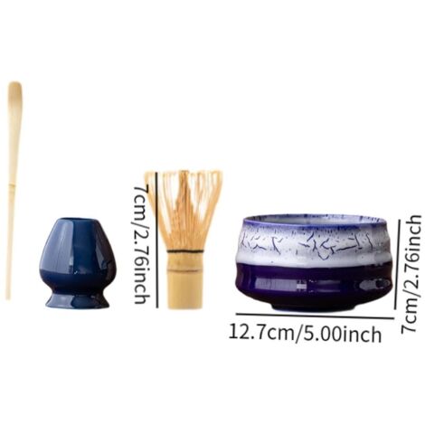 Kit Matcha Rose en Stock – Bol Chawan en Céramique et Fouet – Ensemble Matcha Rose Clair