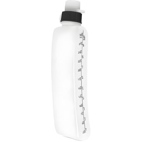 Bouteille d'eau incurvée étanche, gourde de sport portable, gobelet de voyage hermétique, design léger en silicone (1/5)