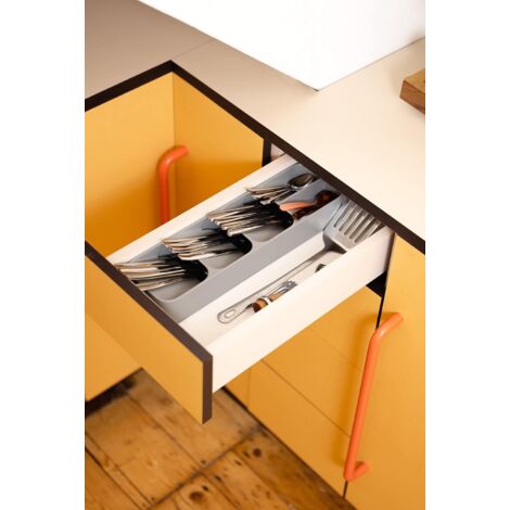 Organisateur D’armoire De Cuisine Coulissant 2 Niveaux | Rangement Sous évier Amovible, Tiroirs Pratiques