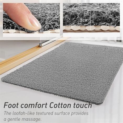 Gris 50x40 Cm Tapis De WC Antidérapant En Forme De U - Coupe Pour Toilettes, Gris, 50x40 Cm - Confortable Et Absorbant Pour Salle De Bain Tapis Toilette Antidérapant Gris 50x40 Cm Tapis De WC Antidérapant En Forme De U - Coupe Pour Toilettes, Gris, 50x40 Cm - Confortable Et Absorbant Pour Salle De Bain Tapis Toilette Antidérapant