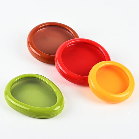 Saladier Amuse Tylla 500ml Avec Couvercle – Boîte Repas Hermétique Sans BPA Pour Meal Prep, Snacks Et Congélation (Pêche)