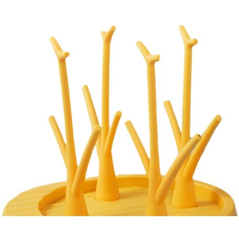 Brosse Pour Biberons Et Tétines - Long Manche Silicone, Nettoyage Facile Des Recoins - Idéale Pour La Puériculture Et Les Articles Ménagers - 13
