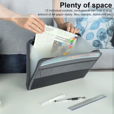 Organisateur De Fichiers, Trieur En Bois Classement Papier Bureau Rangement Pour Papier A4 Magazine Et Document34 28 28cm 92331192