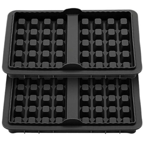 Moule à gaufres en silicone (2 pièces), autres accessoires pour plaques de cuisson pour friteuse à air chaud (1/5)