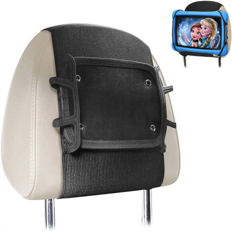 KENU AIRVUE Support Voiture Tablette Universel Clip Appui-tête - Noir